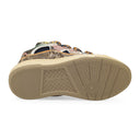 MULTICOLOR/BLUE CURB SNEAKERS