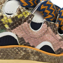 MULTICOLOR/BLUE CURB SNEAKERS