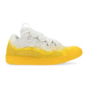 YELLOW/WHITE CURB SNEAKERS