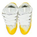 YELLOW/WHITE CURB SNEAKERS