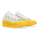 YELLOW/WHITE CURB SNEAKERS