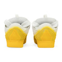 YELLOW/WHITE CURB SNEAKERS
