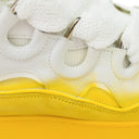 YELLOW/WHITE CURB SNEAKERS