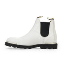 WHITE CHELSEA EN VEAU LISSE BOOTS
