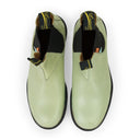 GREEN CHELSEA EN VEAU LISSE BOOTS