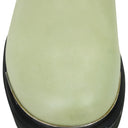 GREEN CHELSEA EN VEAU LISSE BOOTS