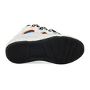 BLUE/ORANGE CURB SNEAKERS