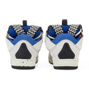 BLUE/ORANGE CURB SNEAKERS
