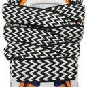BLUE/ORANGE CURB SNEAKERS