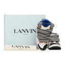 BLUE/ORANGE CURB SNEAKERS