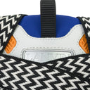 BLUE/ORANGE CURB SNEAKERS
