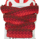 WHITE/RED CURB SNEAKERS