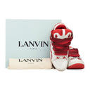 WHITE/RED CURB SNEAKERS