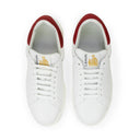 WHITE/RED DDB0 SNEAKERS