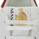 WHITE/RED DDB0 SNEAKERS