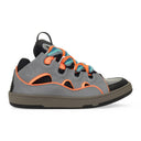 GRAY/ORANGE CURB SNEAKERS