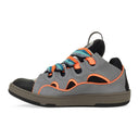 GRAY/ORANGE CURB SNEAKERS