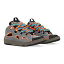GRAY/ORANGE CURB SNEAKERS