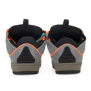 GRAY/ORANGE CURB SNEAKERS