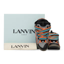GRAY/ORANGE CURB SNEAKERS
