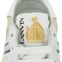 WHITE/SILVER CLAY LOW TOP SNEAKERS