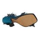 BLUE/VIOLET RITA SANDAL 105 HEELS