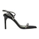SILVER ELEGANT FEMME SANDAL PUMPS