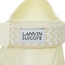 GOLD/BEIGE MOK LACETS CURB SUICOKE SLIDES