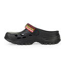 BLACK X SUICOKE MOK LACETS CURB SLIDES