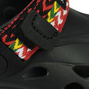 BLACK X SUICOKE MOK LACETS CURB SLIDES