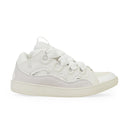 WHITE/WHITE CURB SNEAKERS