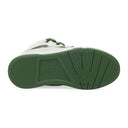 WHITE/BROWN BASKETS CURB SNEAKERS