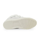 WHITE/WHITE CURB SNEAKERS