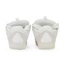 WHITE/WHITE CURB SNEAKERS