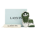 WHITE/BROWN BASKETS CURB SNEAKERS