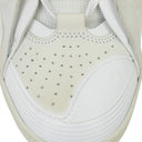 WHITE/WHITE CURB SNEAKERS