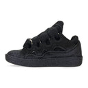 BLACK/BLACK CURB SNEAKERS