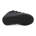 BLACK/BLACK CURB SNEAKERS