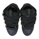 BLACK/BLACK CURB SNEAKERS
