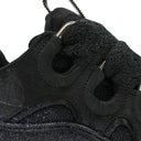 BLACK/BLACK CURB SNEAKERS
