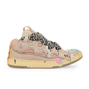 PINK/MULTICOLOR CURB SNEAKERS
