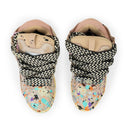 PINK/MULTICOLOR CURB SNEAKERS