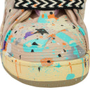 PINK/MULTICOLOR CURB SNEAKERS