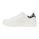 WHITE/SILVER DDB0 AVEC STUDS SNEAKERS