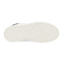 WHITE/SILVER DDB0 AVEC STUDS SNEAKERS
