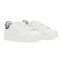 WHITE/SILVER DDB0 AVEC STUDS SNEAKERS