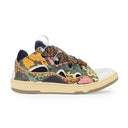 MULTICOLOR/BLUE CURB SNEAKERS