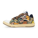 MULTICOLOR/BLUE CURB SNEAKERS