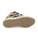 MULTICOLOR/BLUE CURB SNEAKERS
