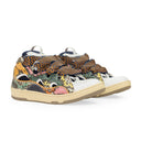 MULTICOLOR/BLUE CURB SNEAKERS